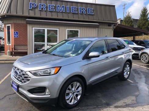 Used 2021 Ford Edge Titanium w/ Cargo Accessory Package image 9
