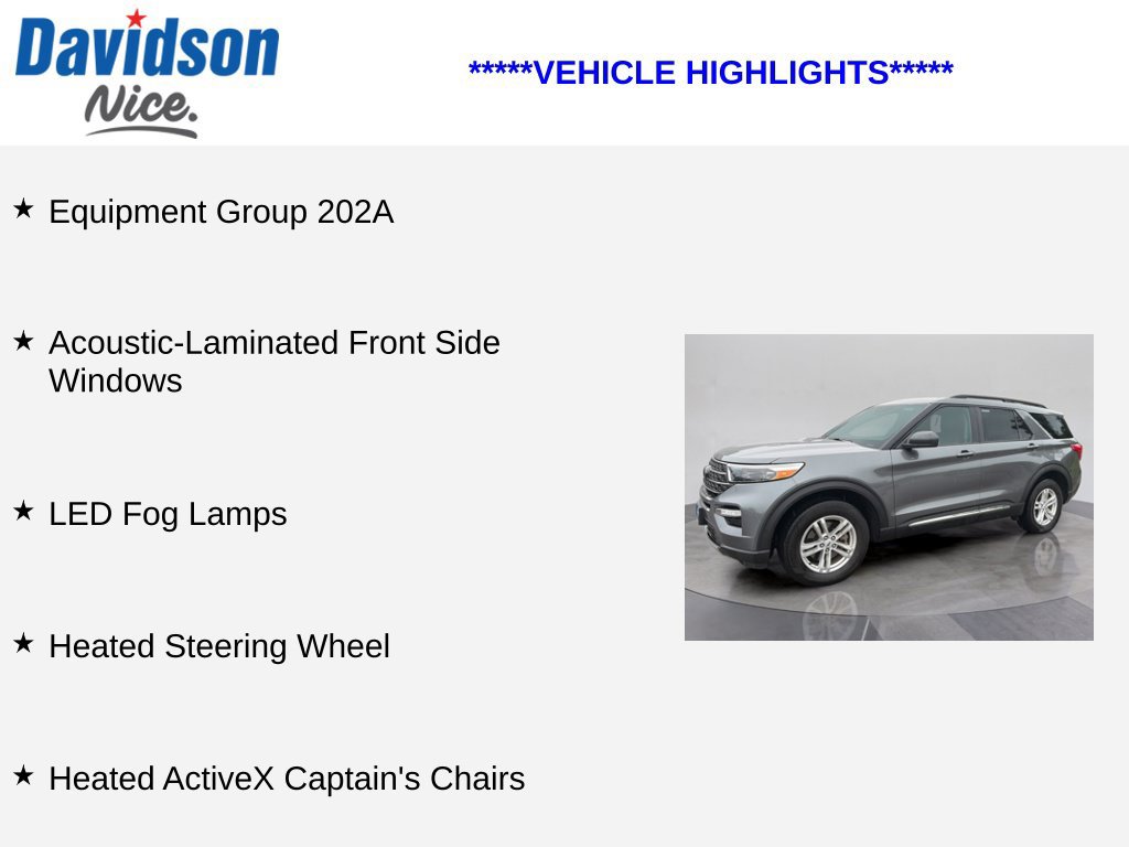 Certified 2023 Ford Explorer XLT w/ Equipment Group 202A AWD/4WD image 4