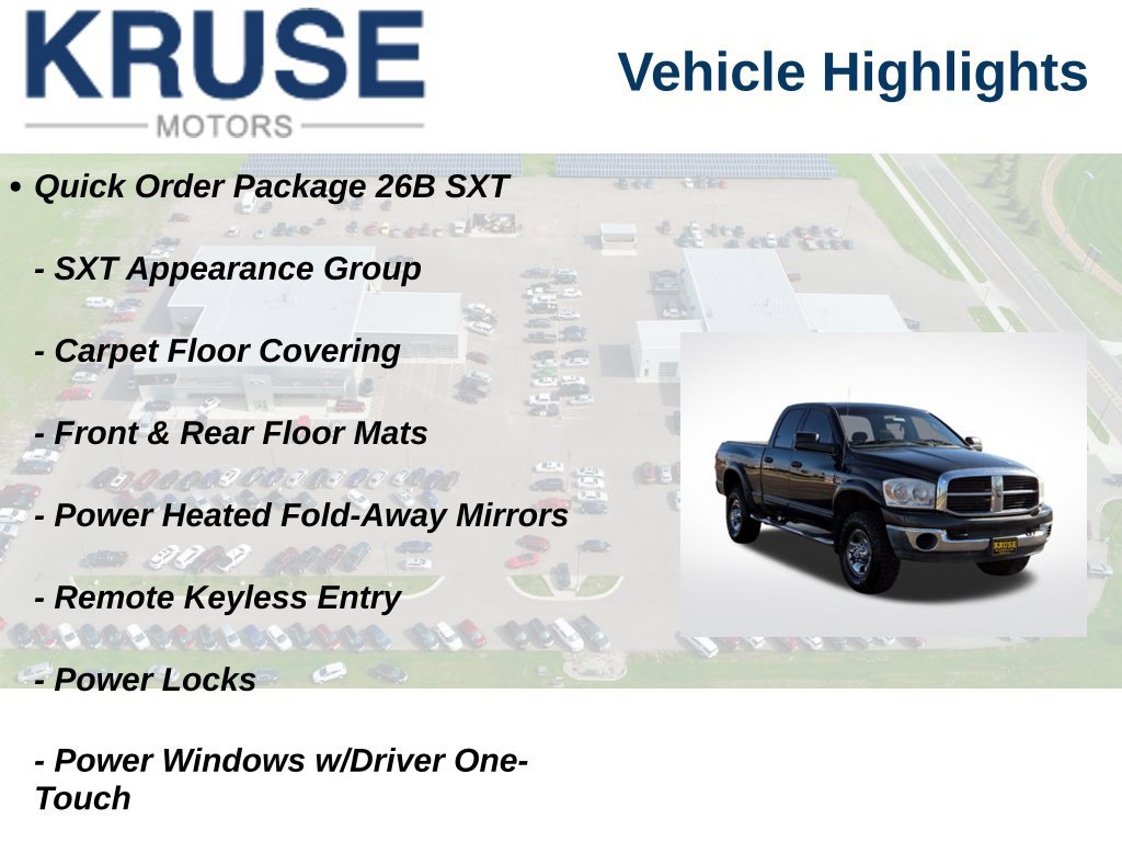 Used 2009 Dodge Ram 2500 Truck SXT AWD/4WD image 10