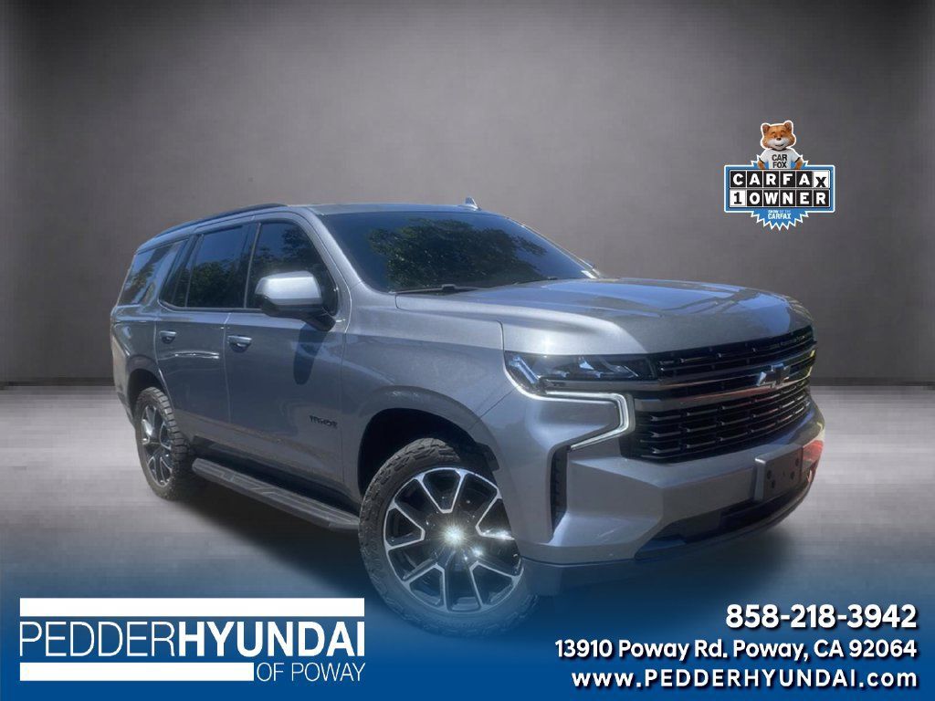 Used 2021 Chevrolet Tahoe RST RWD image 1