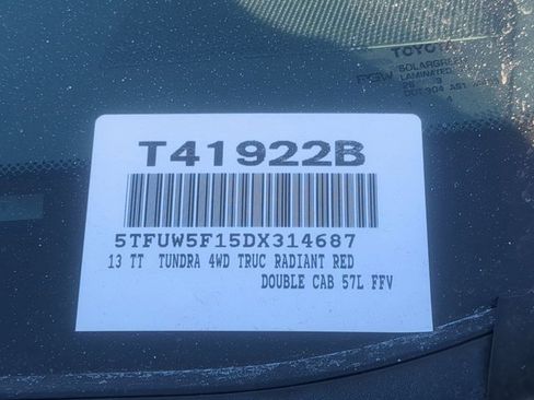 Used 2013 Toyota Tundra Grade image 16