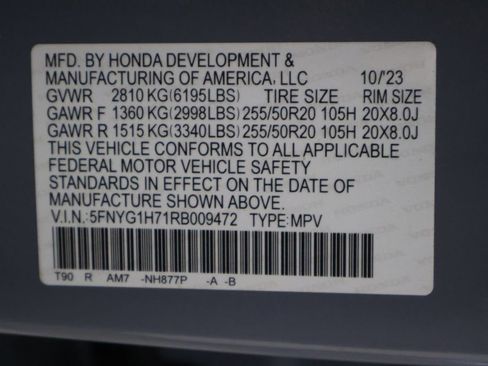 Used 2024 Honda Pilot Touring image 17