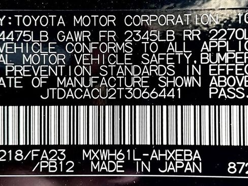 New 2026 Toyota Prius SE image 25