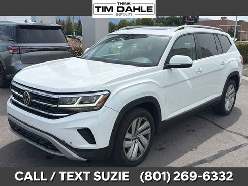 Used 2021 Volkswagen Atlas SEL AWD/4WD image 4