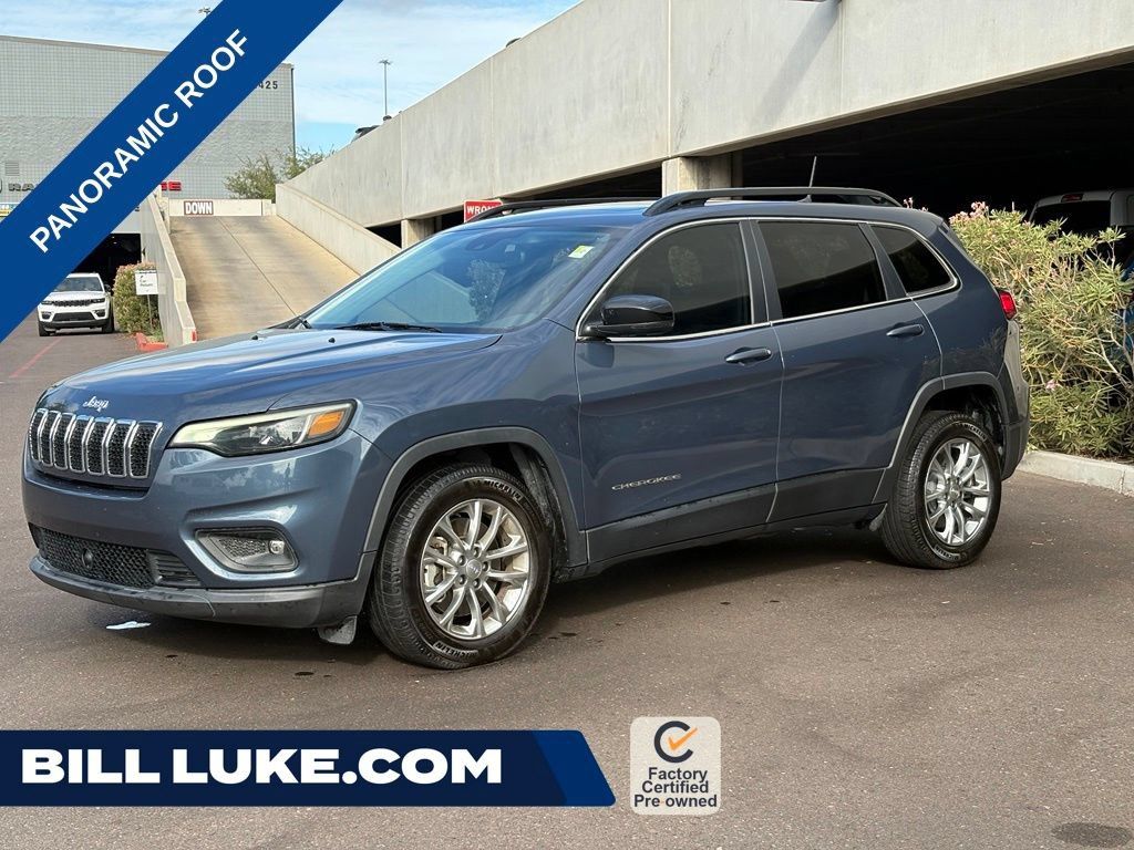 Certified 2022 Jeep Cherokee Latitude Lux w/ Sun & Sound Group FWD image 1