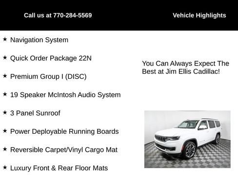 Used 2022 Jeep Wagoneer Series III w/ Premium Group I image 5