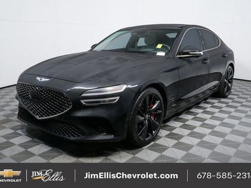 Used 2023 Genesis G70 3.3T w/ Sport Prestige Package image 26