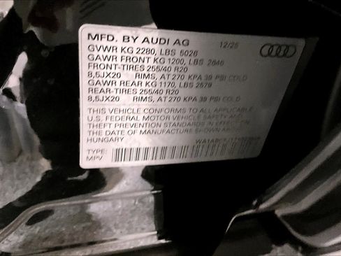 New 2026 Audi Q3 quattro 2.0T image 19