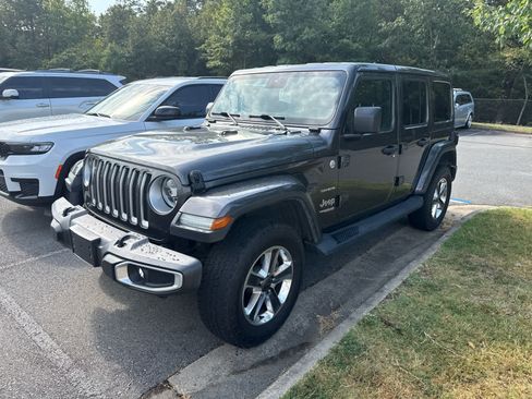 Used 2020 Jeep Wrangler Unlimited Sahara AWD/4WD image 1