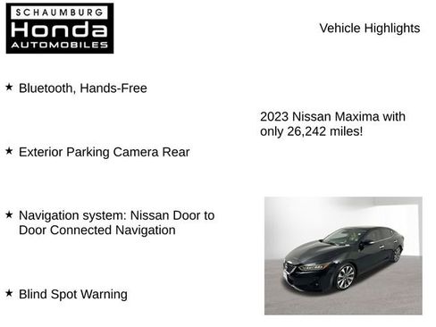 Used 2023 Nissan Maxima Platinum w/ Sport Mat Group image 8