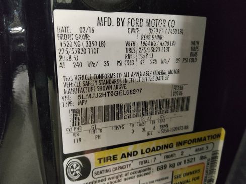 Used 2016 Lincoln Navigator Select image 33