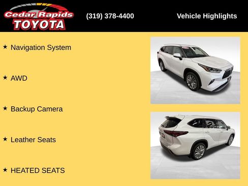 Used 2024 Toyota Highlander Platinum image 7