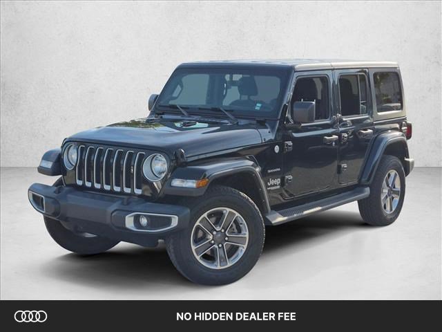 Used 2022 Jeep Wrangler Unlimited Sahara w/ Cold Weather Group AWD/4WD image 1