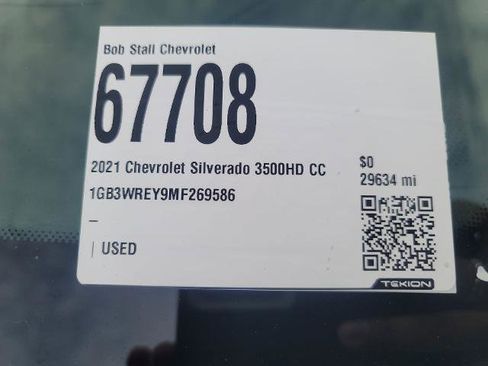 Used 2021 Chevrolet Silverado 3500 W/T w/ WT Convenience Package image 28