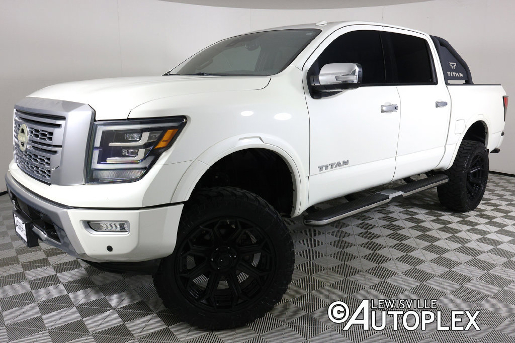Used 2021 Nissan Titan Platinum Reserve w/ Moonroof Package AWD/4WD 360° Tour