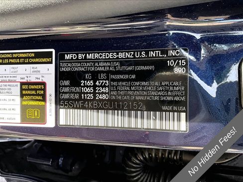 Used 2016 Mercedes-Benz C 300 4MATIC Sedan w/ Premium 1 Package image 29