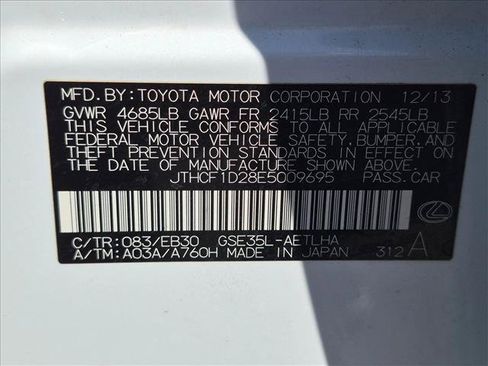 Used 2014 Lexus IS 250 AWD w/ F-Sport Package image 22