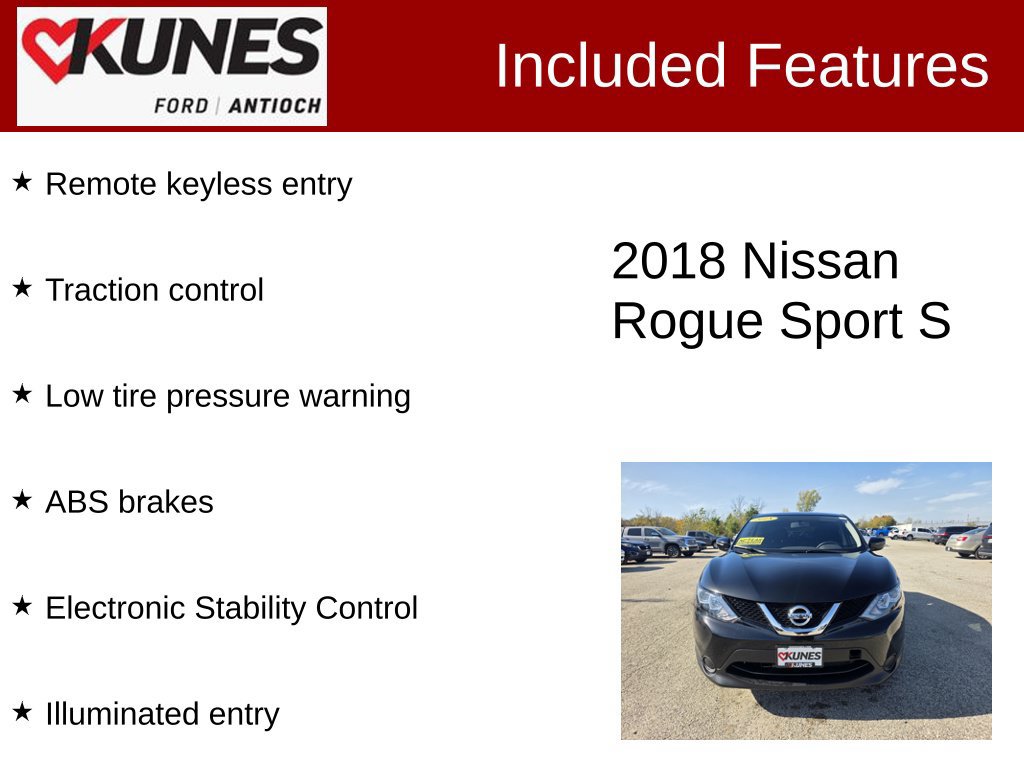 Used 2018 Nissan Rogue Sport FWD image 3