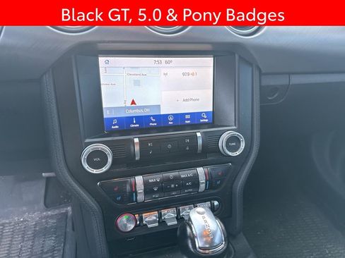 Used 2019 Ford Mustang GT Premium w/ Ford Safe & Smart Package RWD image 8