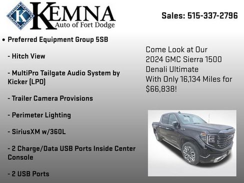 Used 2024 GMC Sierra 1500 Denali Ultimate image 16