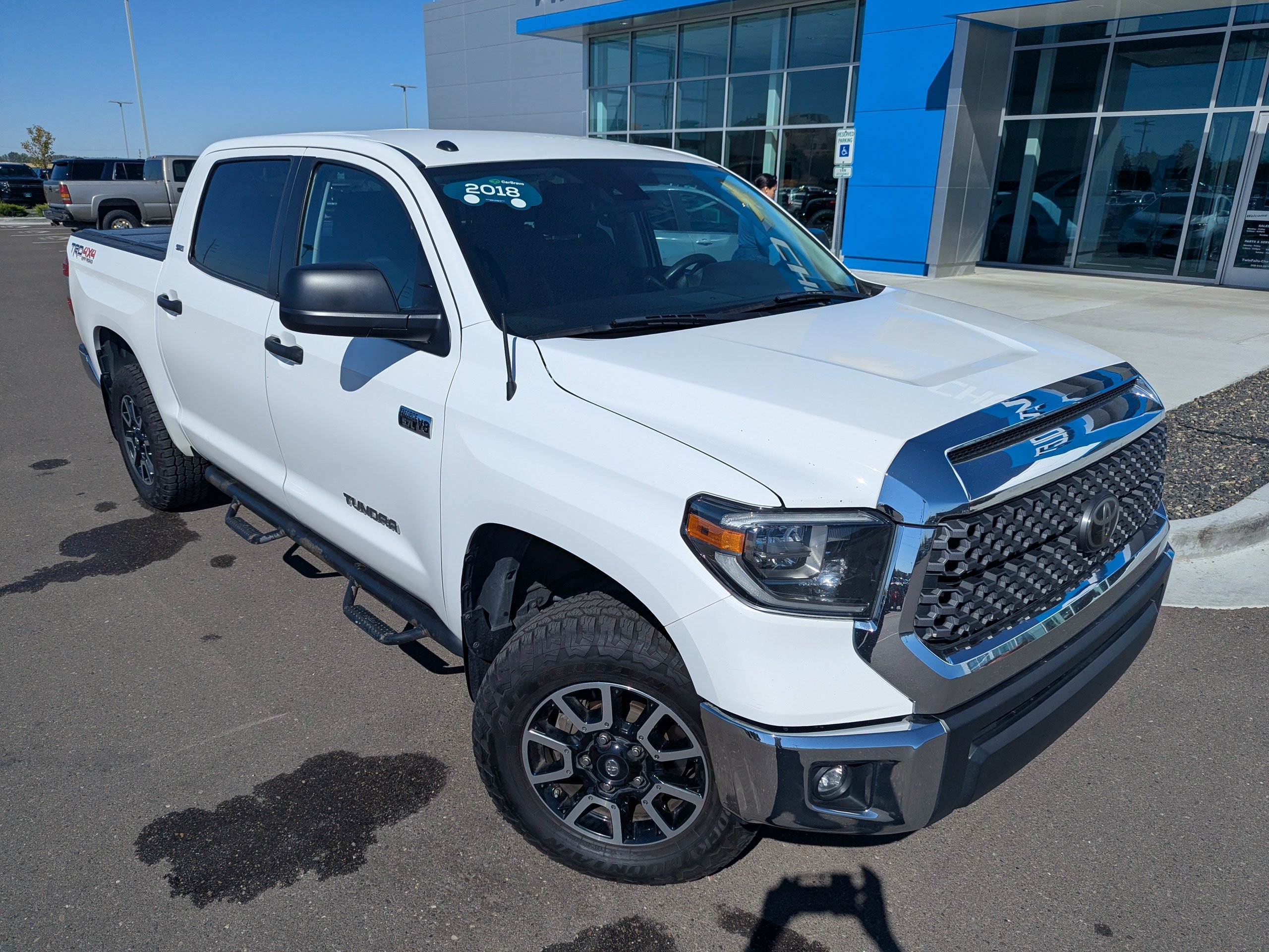 Used 2018 Toyota Tundra SR5 w/ TRD Off Road Package AWD/4WD image 3