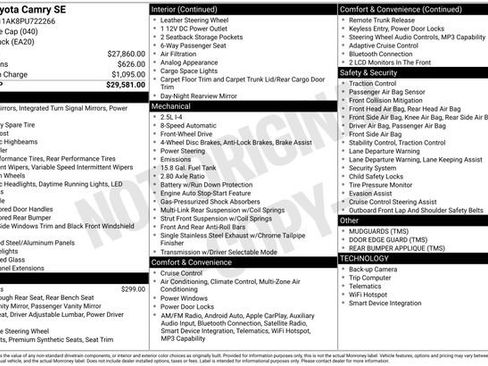 Used 2023 Toyota Camry SE image 13