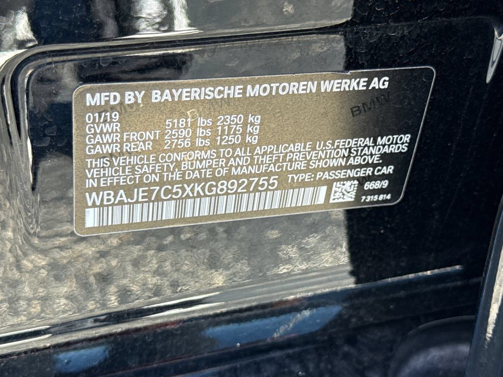 Used 2019 BMW 540i xDrive AWD/4WD image 23