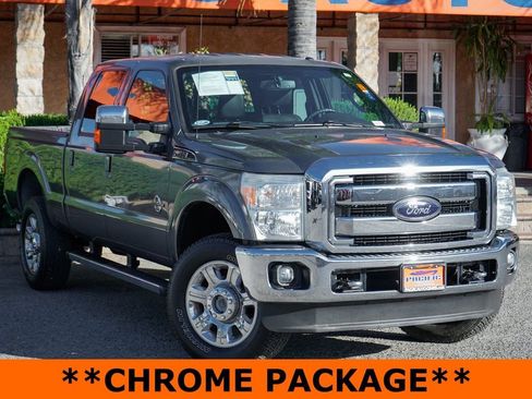 Used 2012 Ford F350 Lariat w/ Chrome Pkg image 2