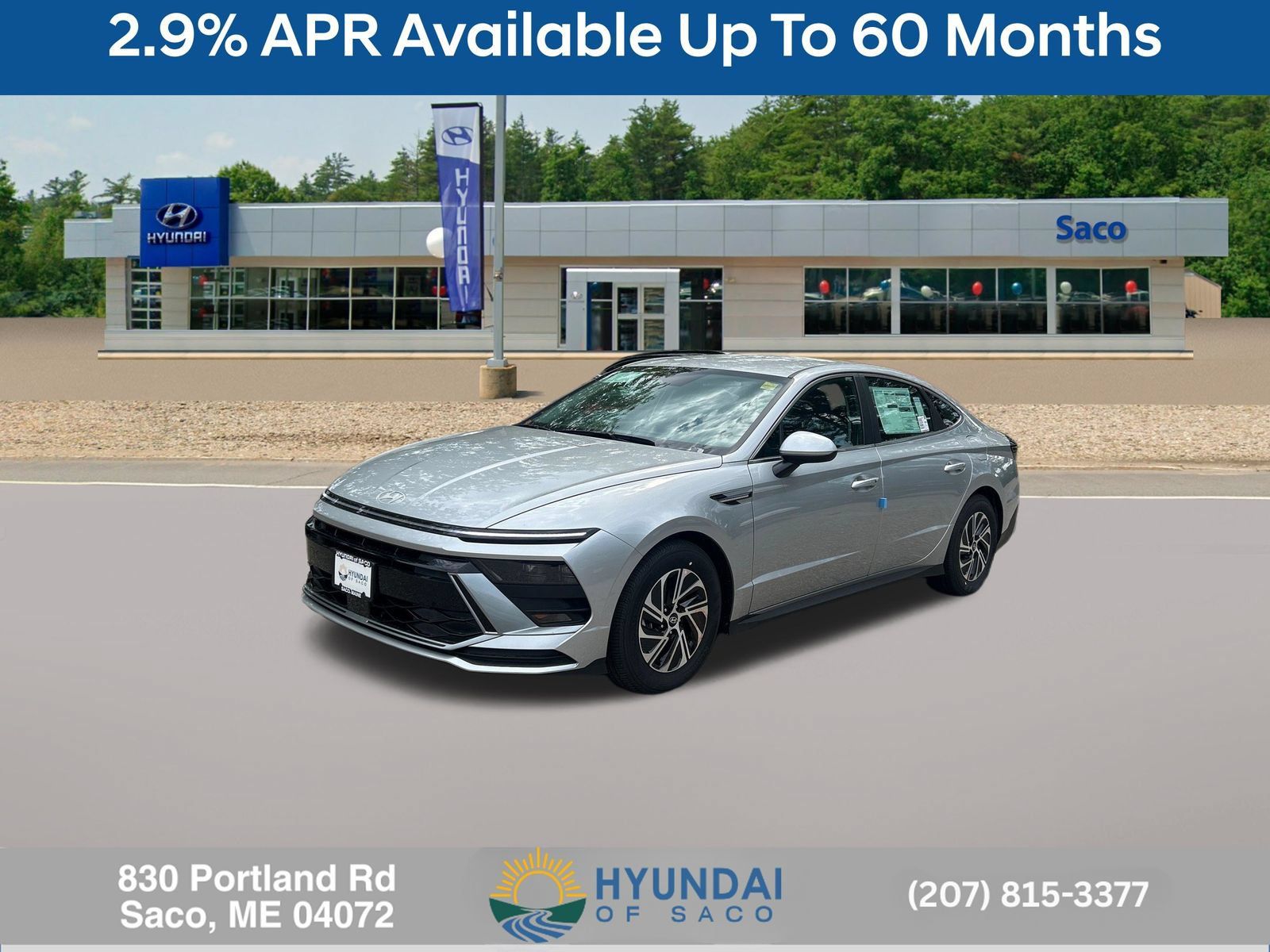 New 2026 Hyundai Sonata Blue FWD 360° Tour