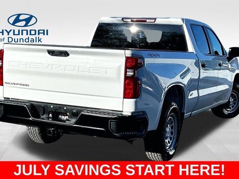 Used 2025 Chevrolet Silverado 1500 W/T w/ WT Value Package AWD/4WD image 8