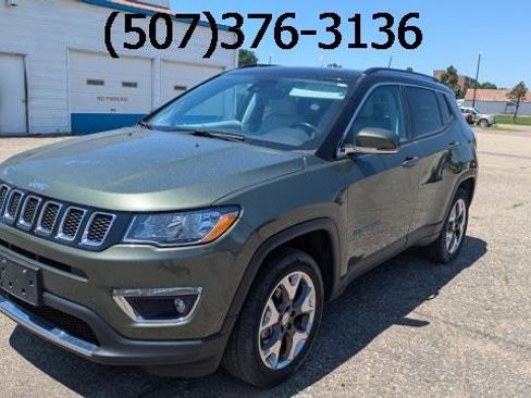 Used 2021 Jeep Compass Limited w/ Sun and Sound Group AWD/4WD image 1