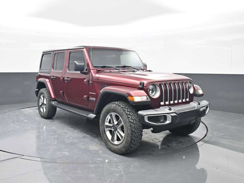 Used 2021 Jeep Wrangler Unlimited Sahara w/ Cold Weather Group image 1