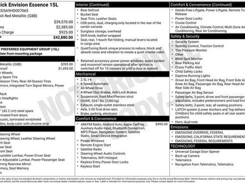 Used 2017 Buick Envision Essence image 46