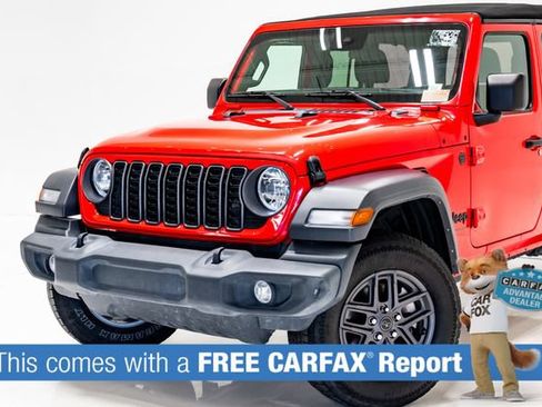 Used 2024 Jeep Wrangler Unlimited Sport AWD/4WD image 2