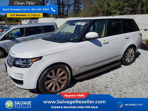 Used 2016 Land Rover Range Rover HSE image 1