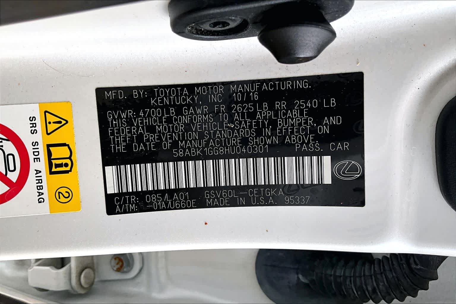 Used 2017 Lexus ES 350 FWD image 34