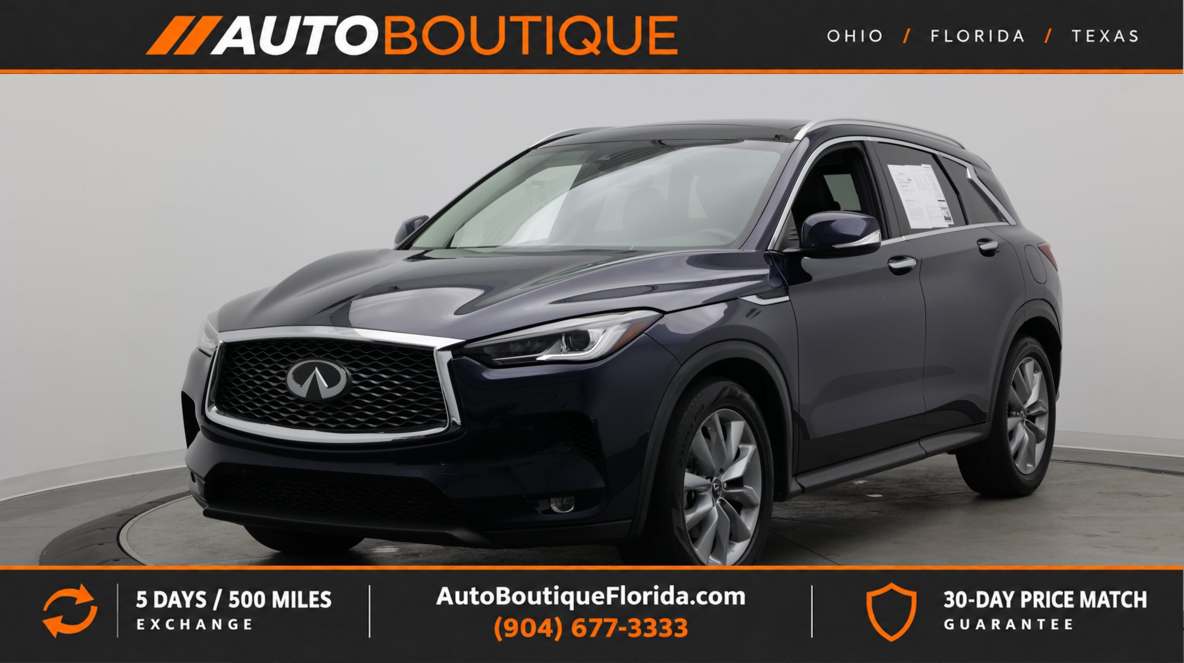Used 2022 INFINITI QX50 Luxe FWD image 1