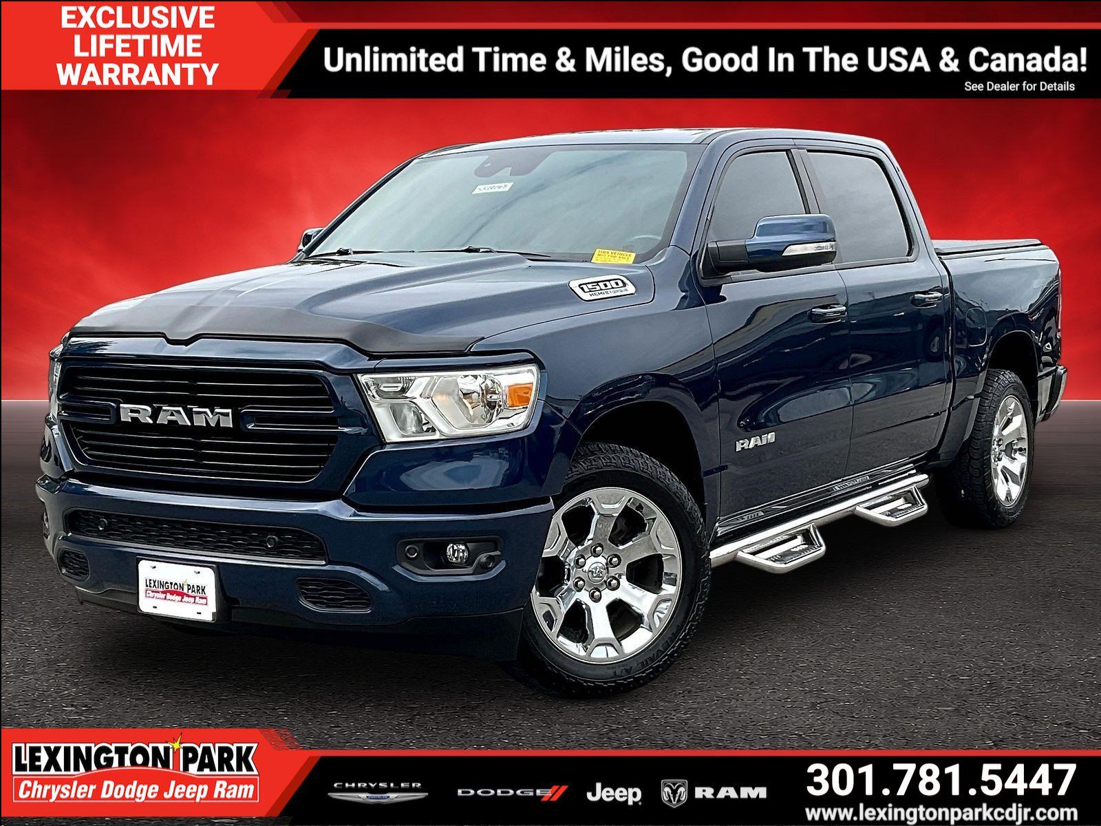 Used 2021 RAM 1500 Big Horn w/ Trailer Tow Group AWD/4WD image 3