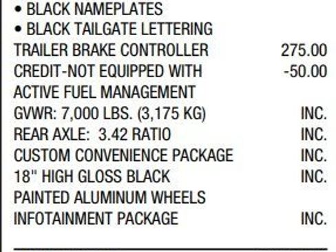 Used 2021 Chevrolet Silverado 1500 Custom Trail Boss w/ LPO, Dark Essentials Package image 2