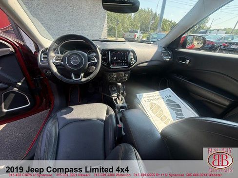 Used 2019 Jeep Compass Limited w/ Advanced Safety Group AWD/4WD image 15