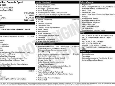 Certified 2022 Cadillac Escalade Sport Platinum AWD/4WD image 36
