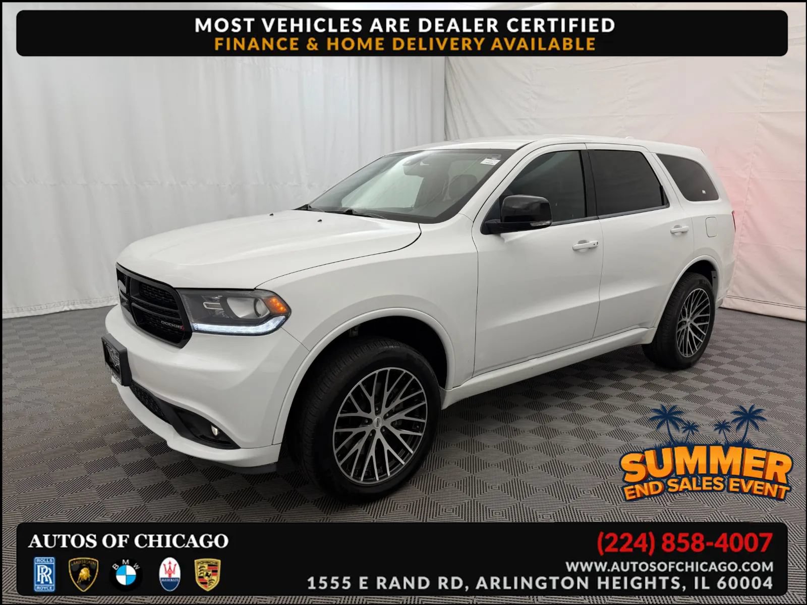 Used 2017 Dodge Durango R/T w/ Blacktop Package AWD/4WD image 1