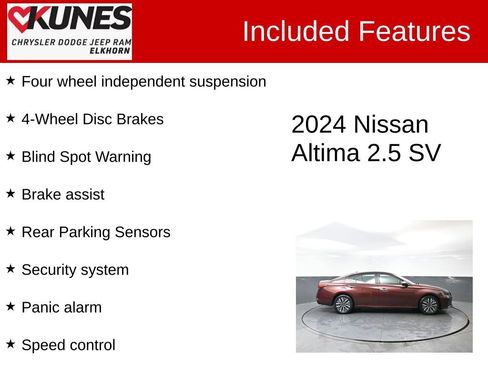 Used 2024 Nissan Altima 2.5 SV image 3