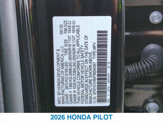New 2026 Honda Pilot TrailSport image 27