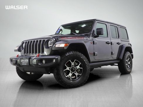 Used 2021 Jeep Wrangler Unlimited Rubicon w/ Safety Group AWD/4WD image 1