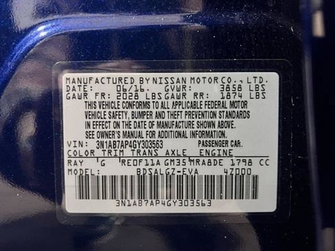Used 2016 Nissan Sentra SL image 32