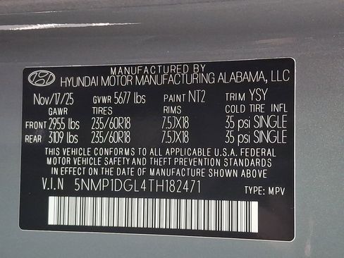 New 2026 Hyundai Santa Fe SE image 10