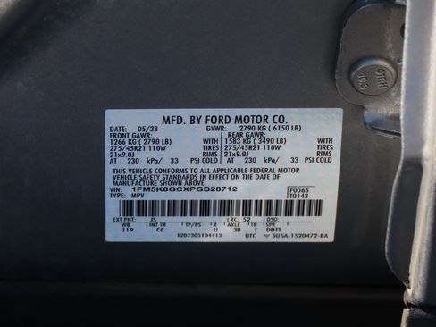 Used 2023 Ford Explorer ST w/ Equipment Group 401A image 35