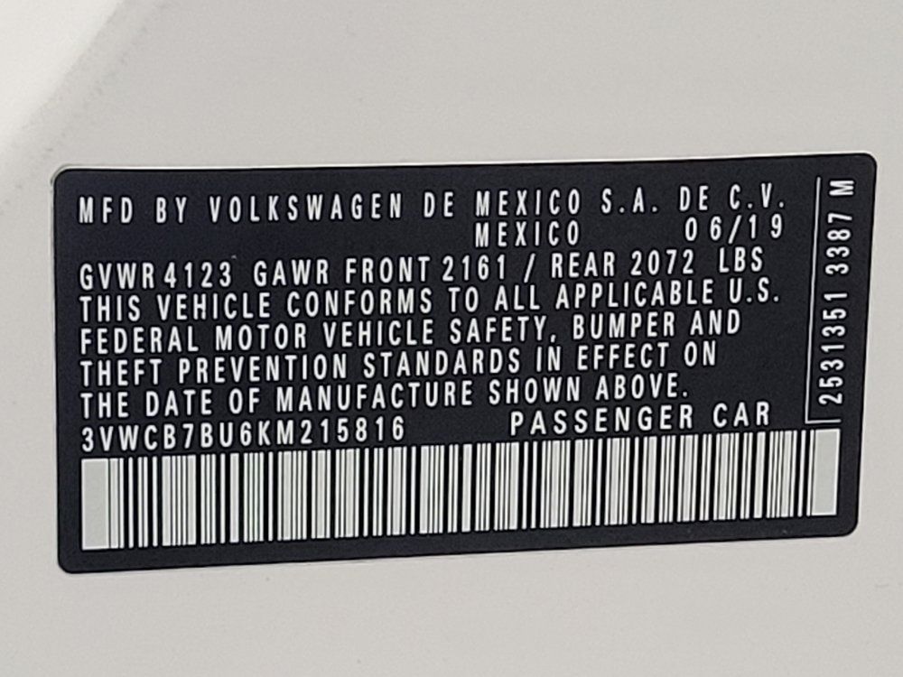Used 2019 Volkswagen Jetta S w/ Driver Assistance Package FWD image 33