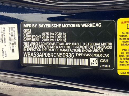 Used 2024 BMW 430i Coupe w/ M Sport Package RWD image 24